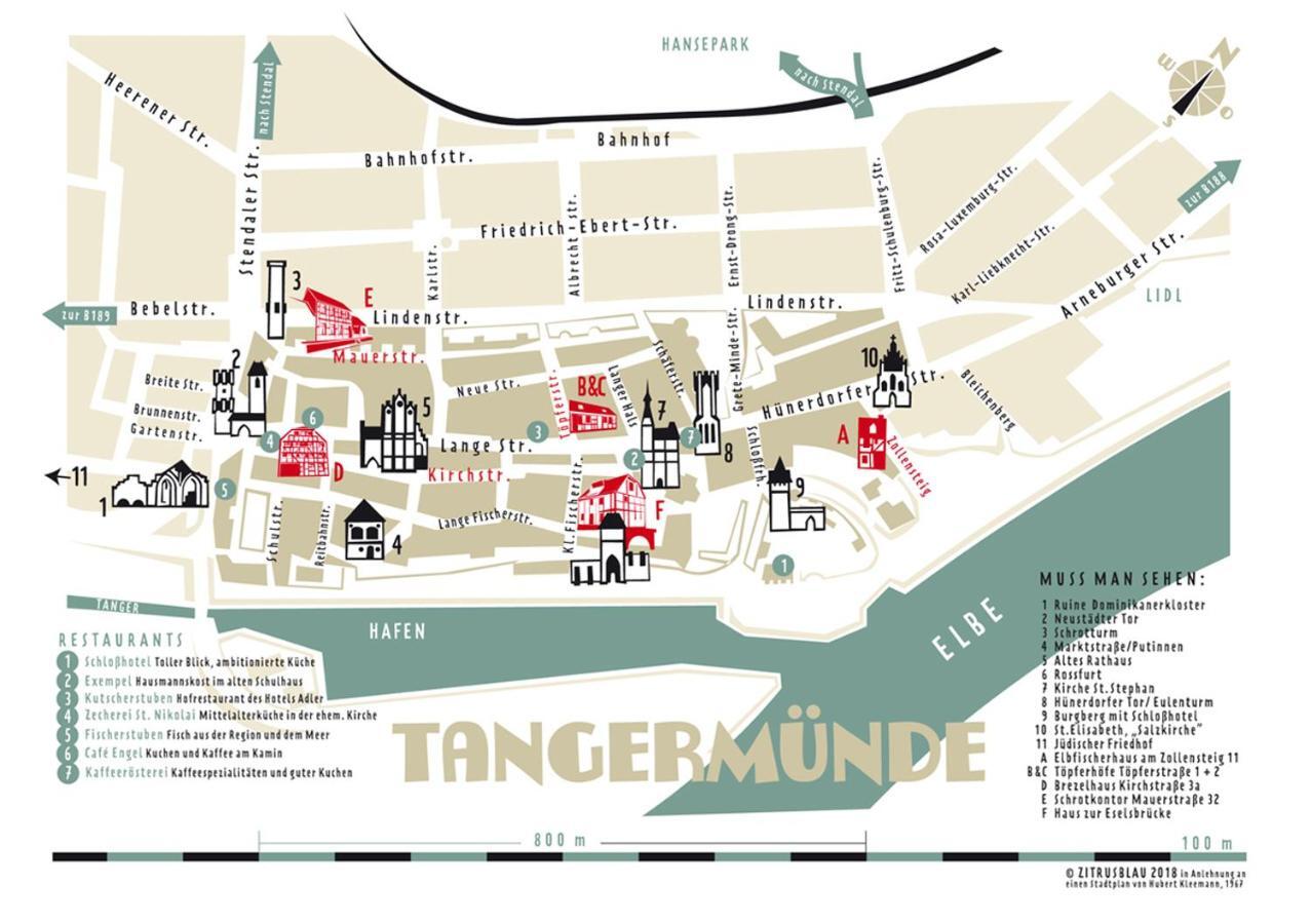 Toepferhof 2 Villa Tangermünde Exterior foto